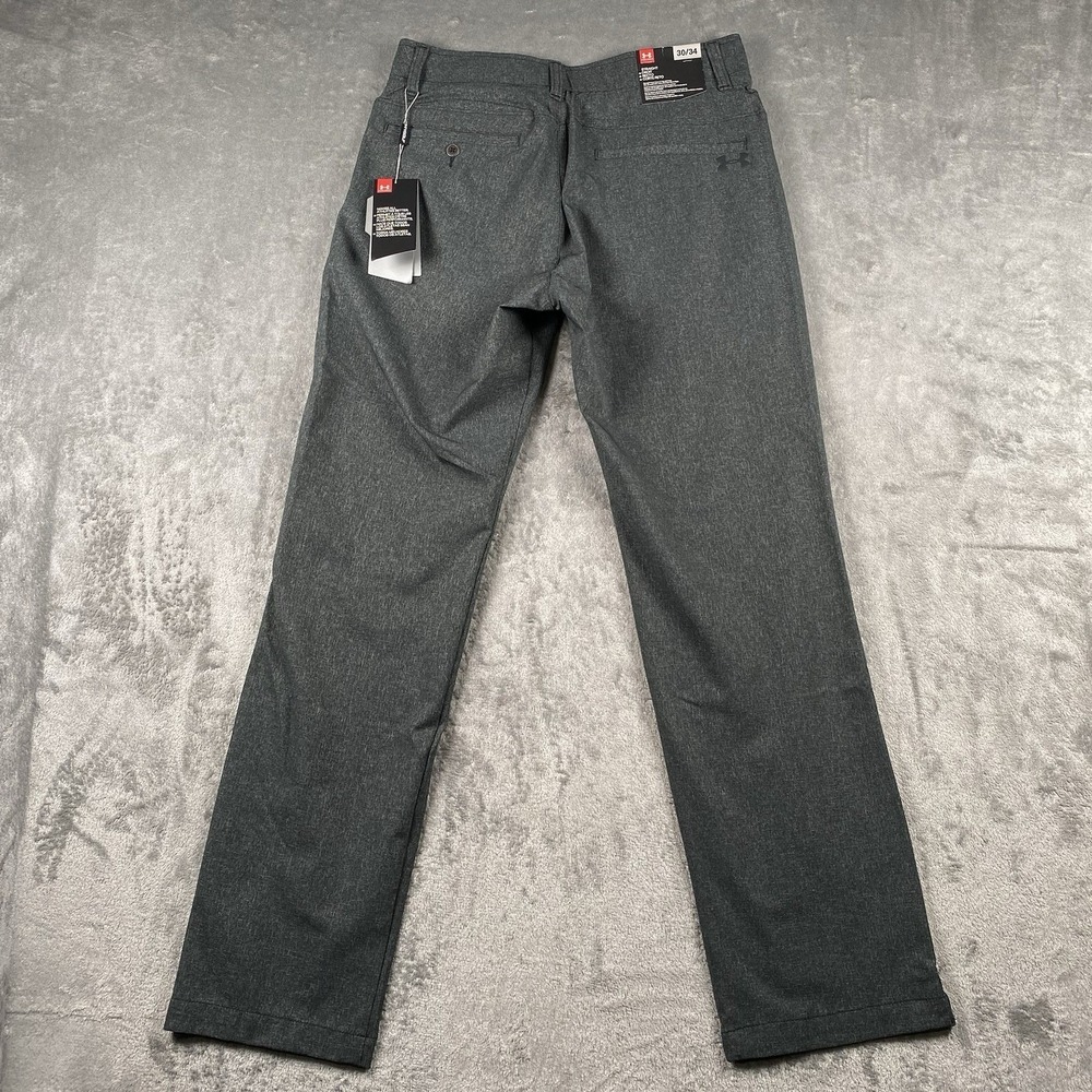 Under Armour Pants Mens Size 30x34 (fit 31x32) Showdown Vented Straight Golf NWT - Picture 2 of 16